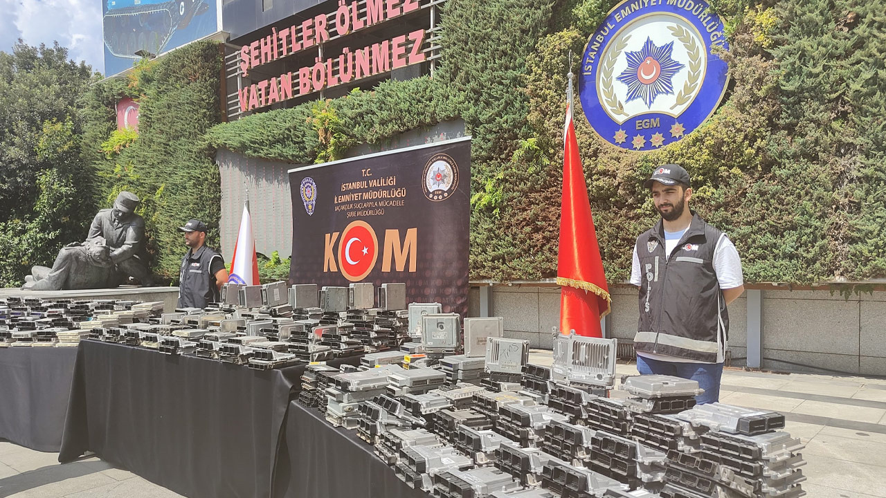 İstanbul’da kaçak motor operasyonu: Değeri 50 milyon…